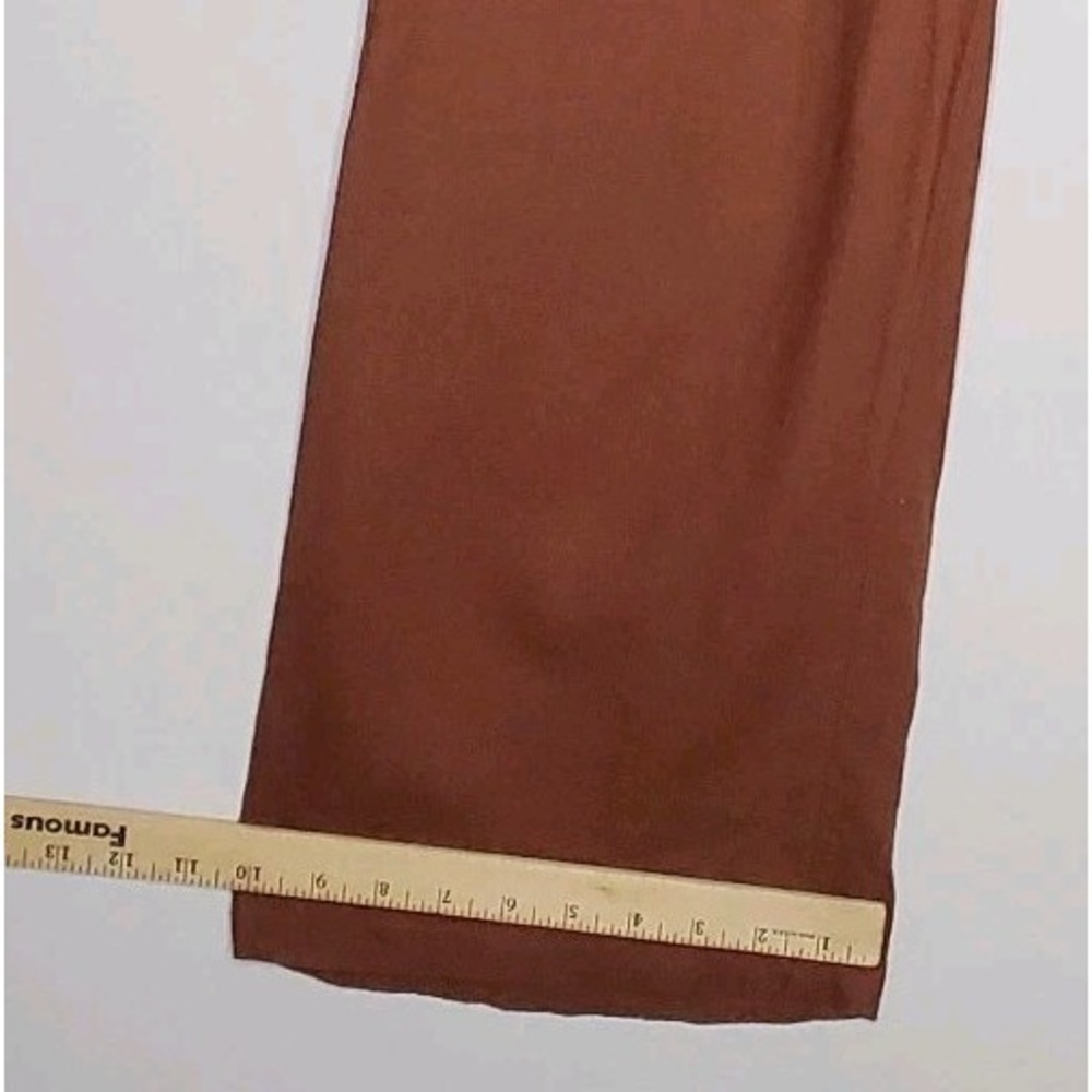 Old Navy High Waisted Linen Blend Wide Leg Pants Women XS Brown Casual Pull-On - Picture 8 of 11